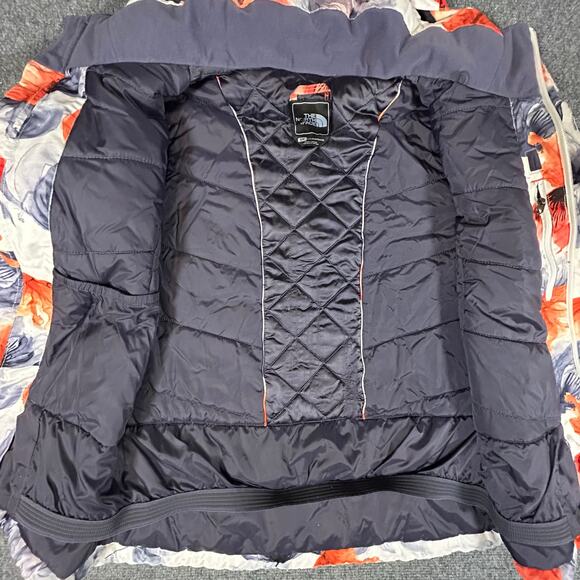 The North Face Freedom Insulated Jacket Womens S All Over Print Ski Snowboard - Picture 4 of 13